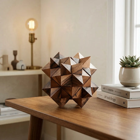 Wooden Kubricx 3 Puzzle Geometric Interlocking Design Hobby Gift